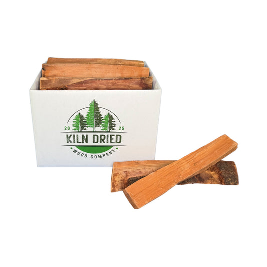 16" Large Cooking Wood Splits – 2,448 cu in (17x12x12 Box) – Kiln Dried