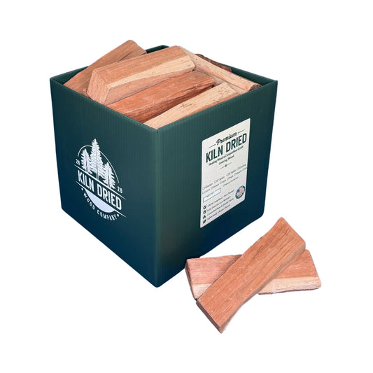 8" Mid-Size Cooking Splits – 1728 cu in (12x12x12 Box) – Kiln Dried
